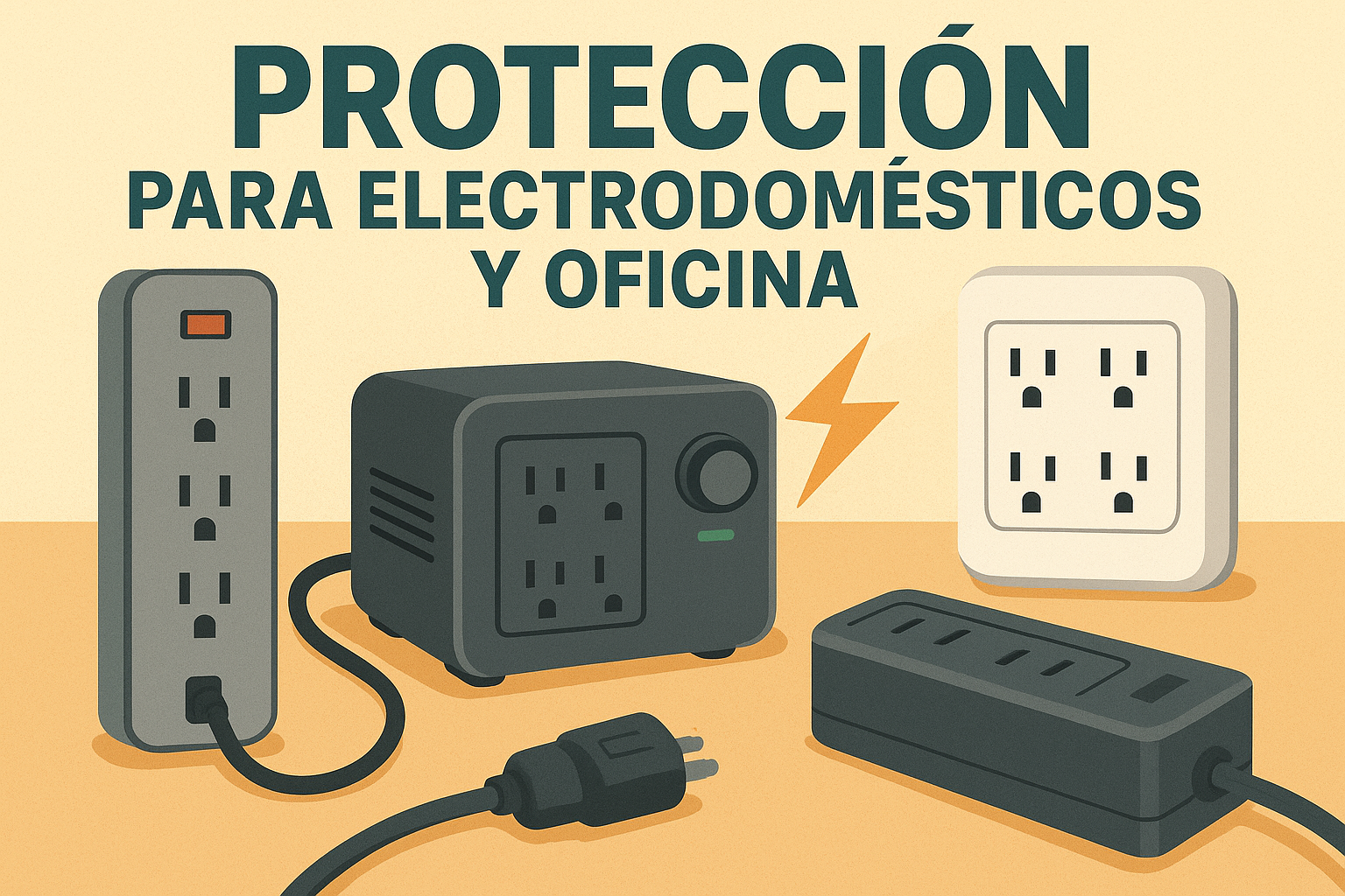 Protege tus dispositivos en casa y en la oficina: guía definitiva de reguladores de voltaje, protectores de sobretensión y regletas eficientes