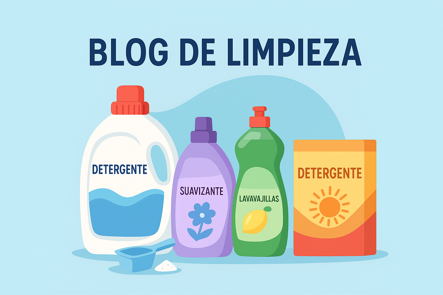 Guía de limpieza para el hogar: Persil gel, MAS Color Detergente Líquido, Salvo Lavatrastes Limón y Ensueño Suavizante de Telas