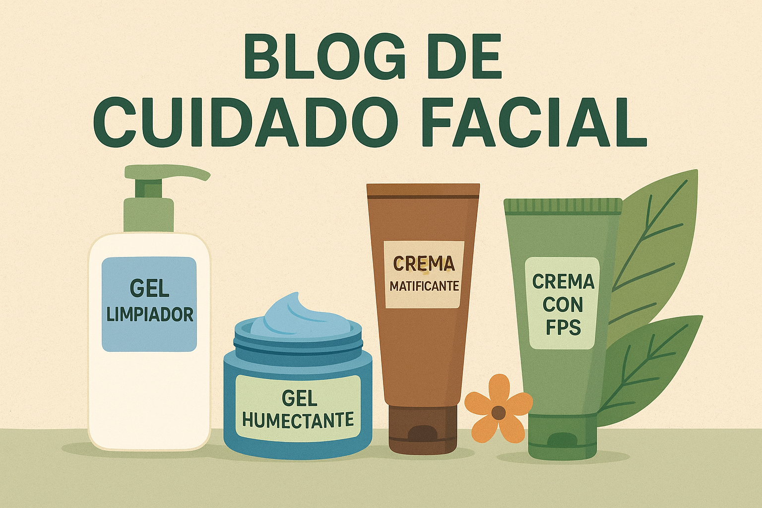 Rutina de Belleza para piel mixta y grasa: limpieza diaria, hidratación ligera y protección solar con 5 productos destacados