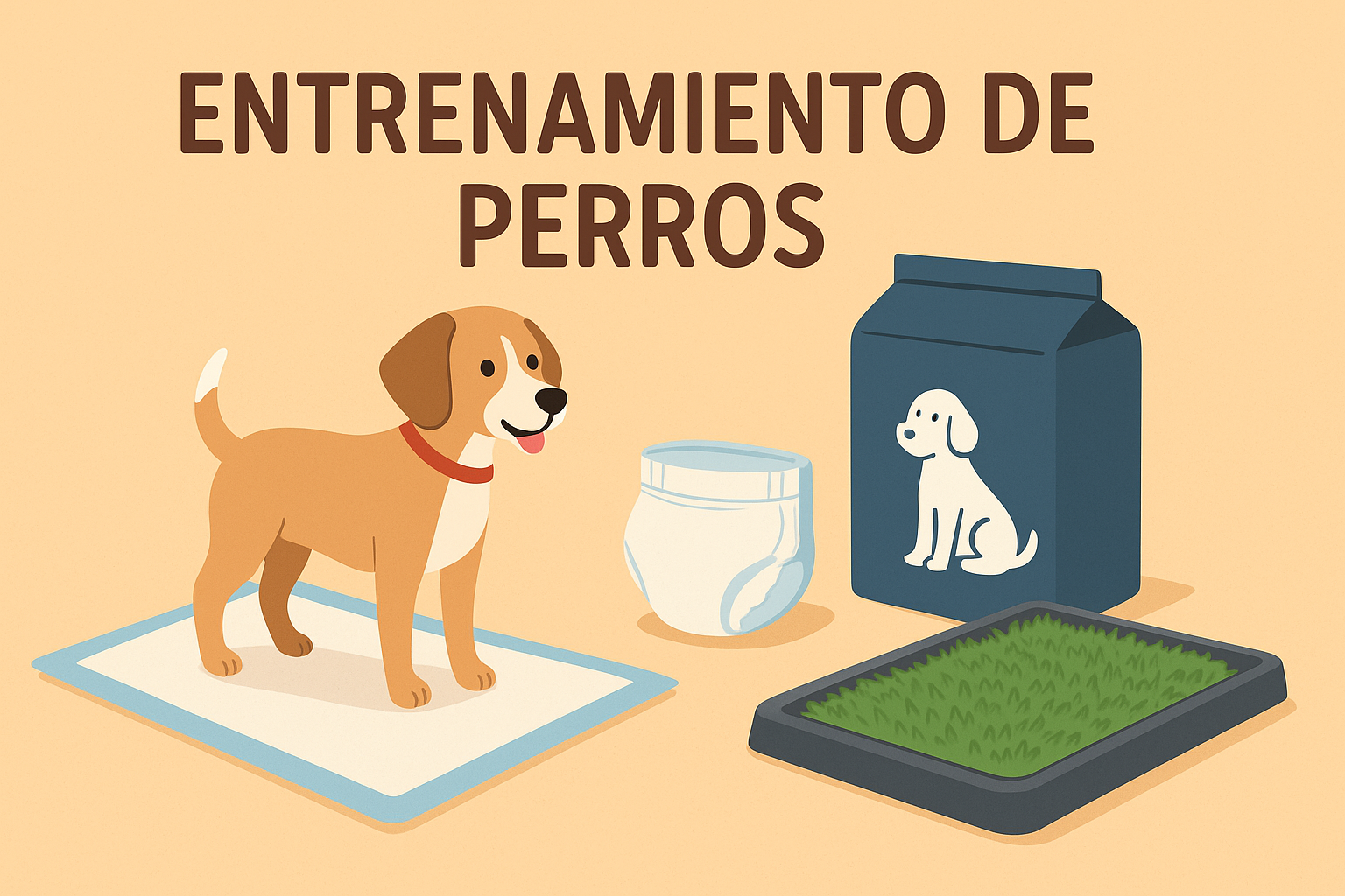 Guía práctica: Top 5 productos para entrenar en casa, controlar olores y cuidar a tu perro