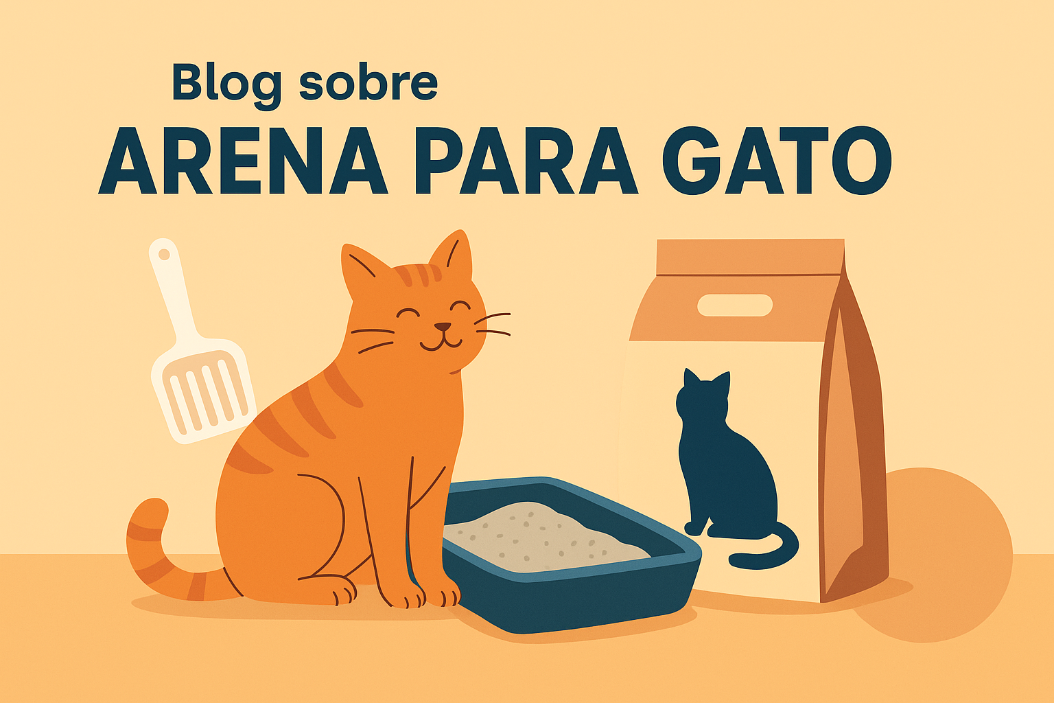 Guía rápida de arenas para gato: 5 opciones para el hogar con aglutinante, aroma y fibras naturales