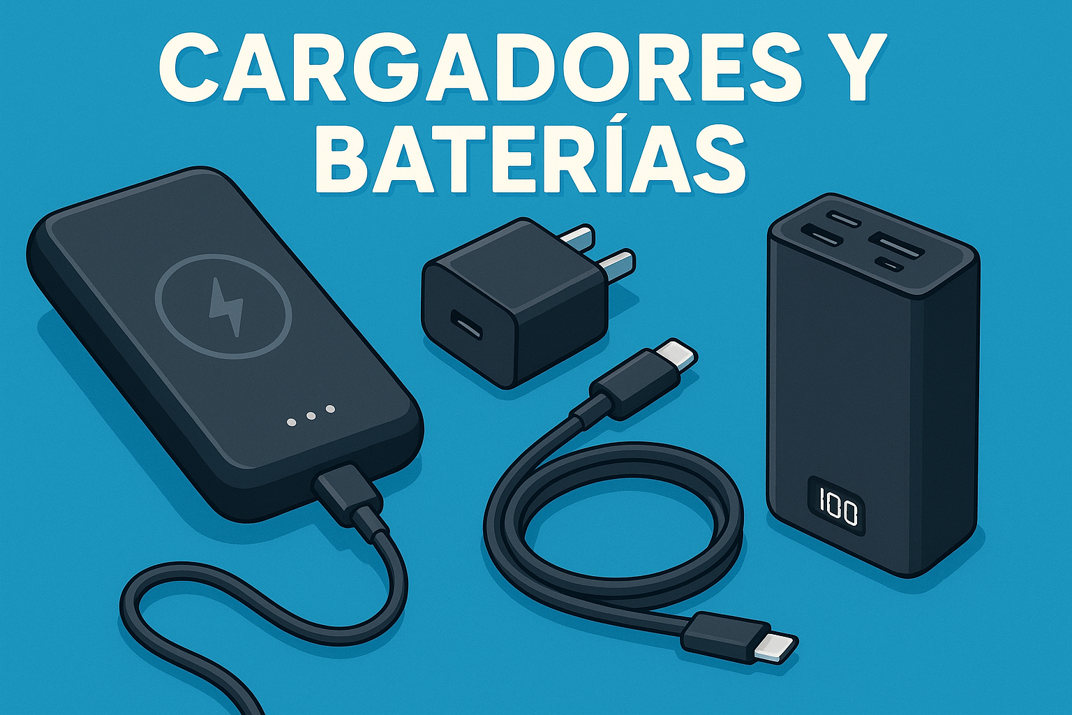 Guía de accesorios de energía para dispositivos: power banks, cargadores GaN y soluciones portátiles para oficina y viaje