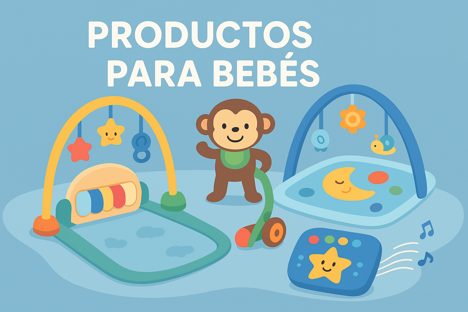Los 5 Mejores Juguetes Musicales para Bebés: desarrollo, juego y descanso en casa