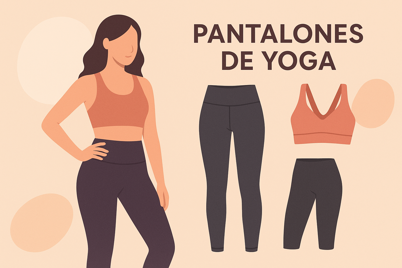 Leggings y Pantalones de Yoga para Mujer: 5 modelos versátiles con cintura alta, bolsillos y forro polar para entrenar, trabajar desde casa y pasear
