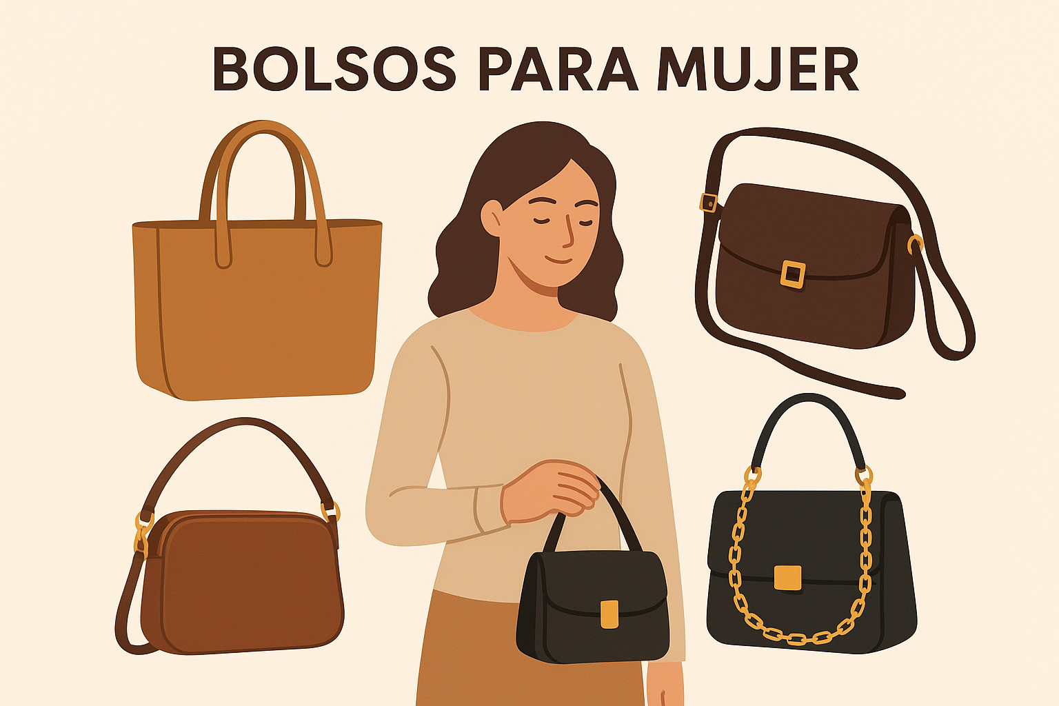 Cinco bolsos de mujer destacados en Amazon México: estilo y practicidad para oficina, viajes y eventos